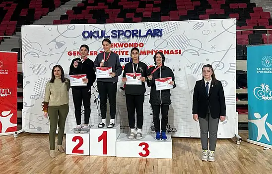 Taekwondo Türkiye 3'üncüsü Kastamonu'dan!
