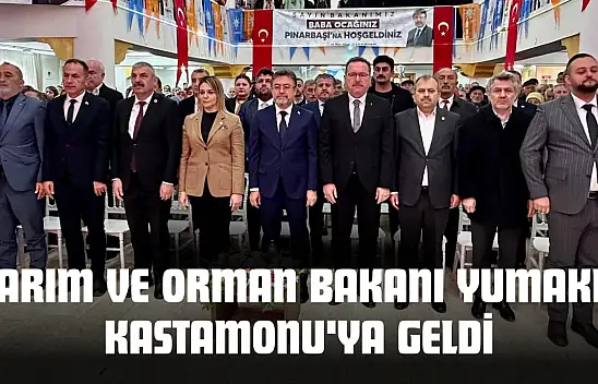 Tarım Ve Orman Bakanı Yumaklı Kastamonu'ya Geldi