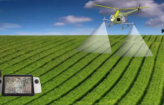 Tarımsal ilaçlamada helikopterli dönem