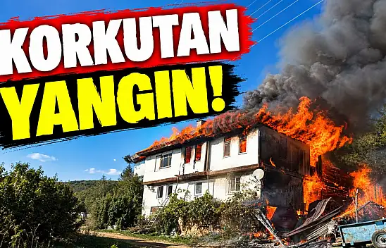 Taşköprü'de Korkutan Yangın!