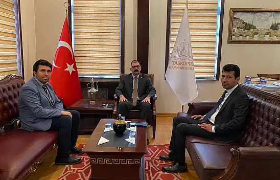 Taşköprü MYO Yönetiminden Kaymakam Demirdağ'a Ziyaret