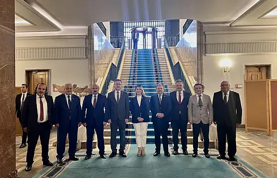 TBMM'de İstişarelerde Bulundular