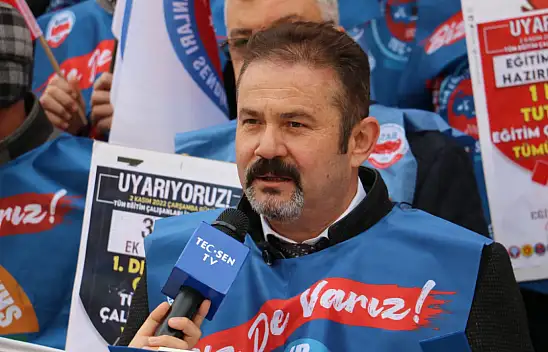TEÇ-SEN Şube Başkanı Enver Değirmenci: 'Atatürk'ü Rahmetle Anıyoruz'