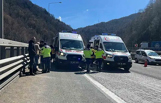 TEM Otoyolu'nda Zincirleme Kaza: 5 Yaralı