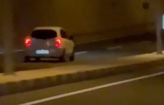Ters Şeritten Giden Sürücü Trafiği Tehlikeye Soktu: Ceza Kesildi