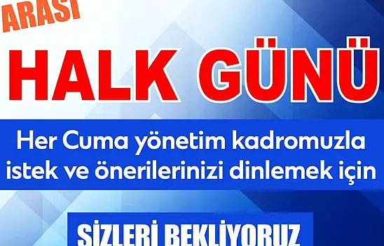 Tosya'da vatandaşlar cuma günü dinleniyor!