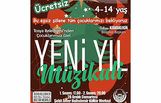Tosya'da Yeni Yıl Müzikali