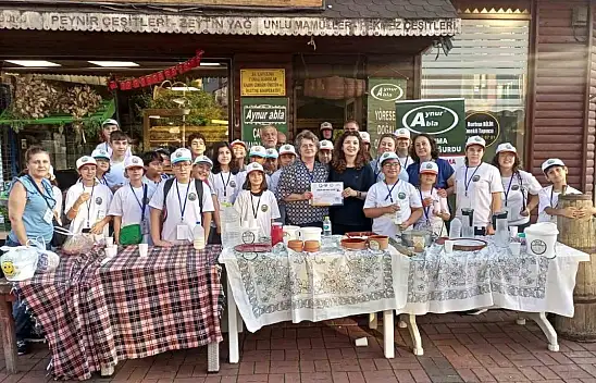 Çaycumalı Öğrenciler Manda Yoğurdunu Tattılar