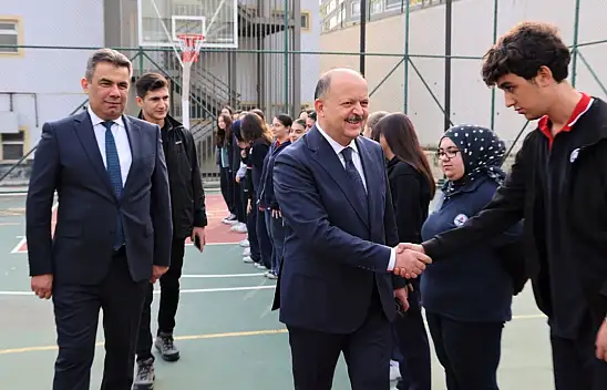 Vali Dallı'dan Mustafa Kaya Anadolu Lisesi'ne Ziyaret