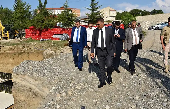 Vali Gürel incelemelerde bulundu