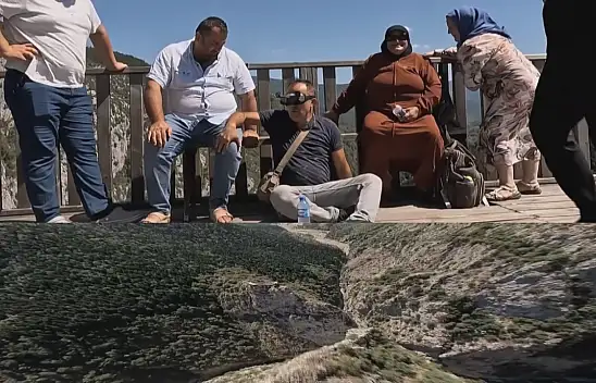 Vatandaşın Korku Dolu Anları Gülümsetti