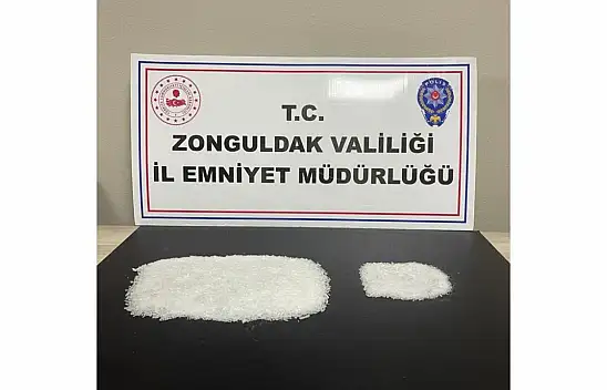 Zonguldak'ta yarım kilo uyuşturucu ele geçirildi