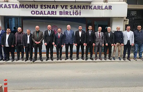 YRP Kastamonu İl Başkanlığı'ndan Oda Başkanlarına Ziyaret