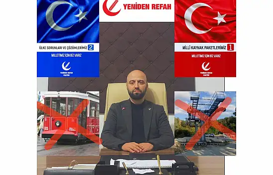 YRP Kastamonu Merkez İlçe Başkanı Mesut Açar'dan Tramvay Projesine Tepki