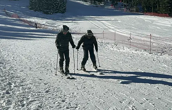 Yurduntepe'de Kayak Severleri Ağırlıyor
