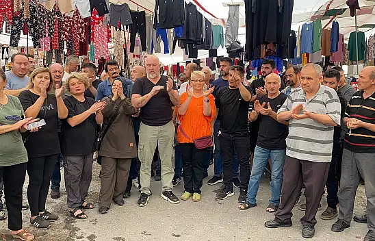 Zonguldak'ta Pazar Esnafı Eylem Başlattı