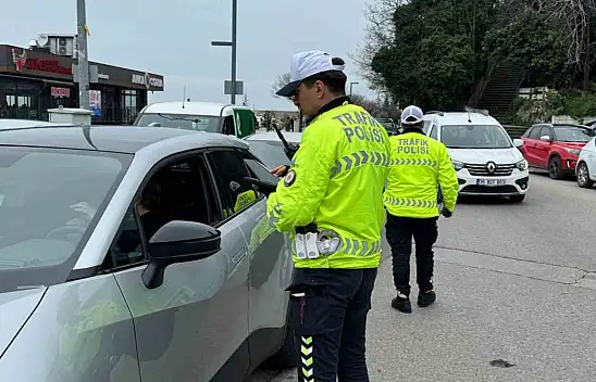 Zonguldak'ta Trafik Polislerinden Denetim