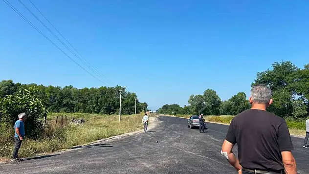 'Kavşak hatası' kazaya neden oldu: Takla atan otomobil araziye uçtu