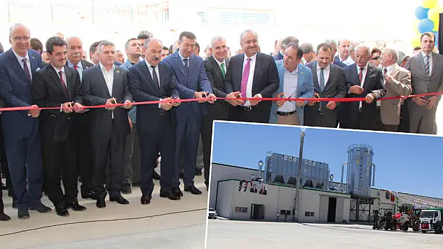 9,9 milyon Avro'luk tesis açıldı