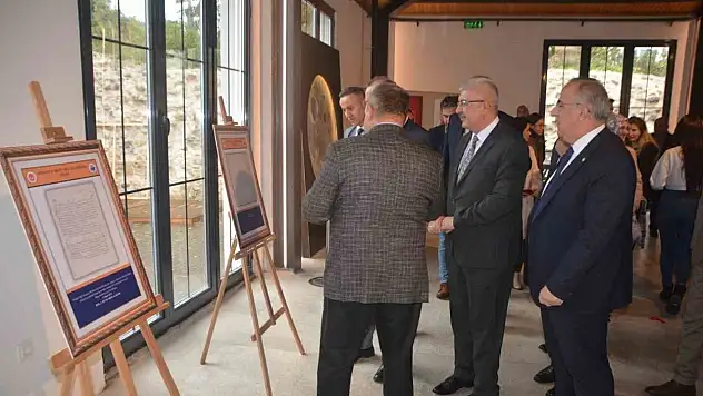 'Osmanlı Arşiv Belgelerinde Sinop' Sergisi Açıldı