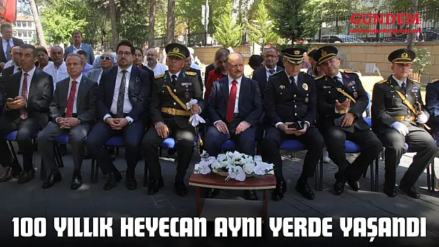 100 Yıllık Heyecan Aynı Yerde Yaşandı