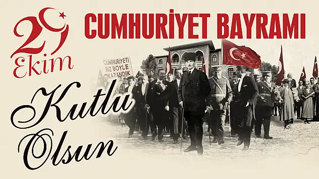 102 Yıldır Parlayan Işık Yaşasın Cumhuriyet!