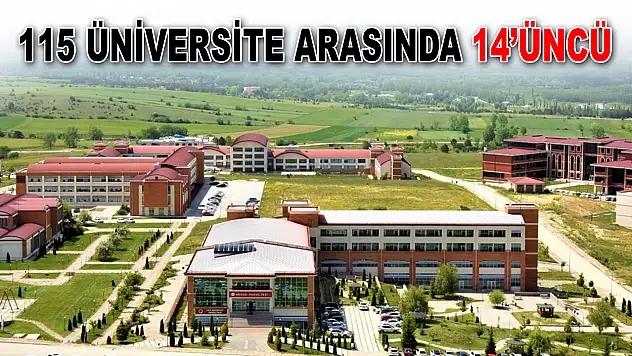 115 Üniversite Arasında 14'üncü