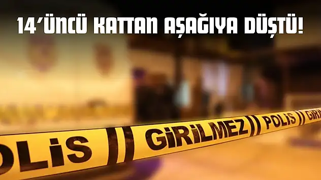 14'üncü Kattan Aşağıya Düştü!