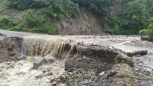 150 kilo yağış düştü