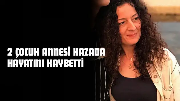 2 Çocuk Annesi Kazada Hayatını Kaybetti