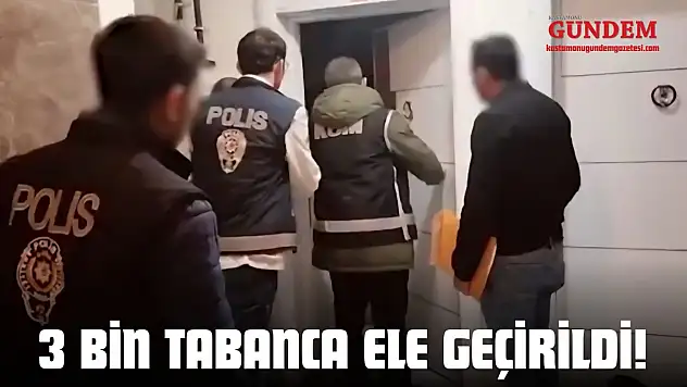3 Bin Tabanca Ele Geçirildi!