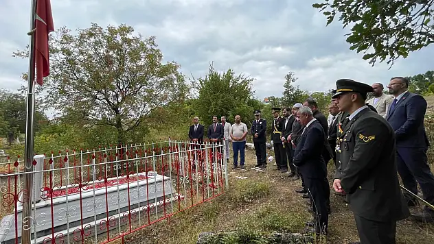 30 Ağustos Zafer Bayramı'nda Şehitler Anıldı