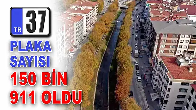 37 Plaka 150 Bin 911 Oldu