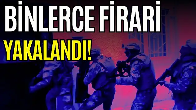 4 Bin 491 Firari Çember'e Yakalandı!