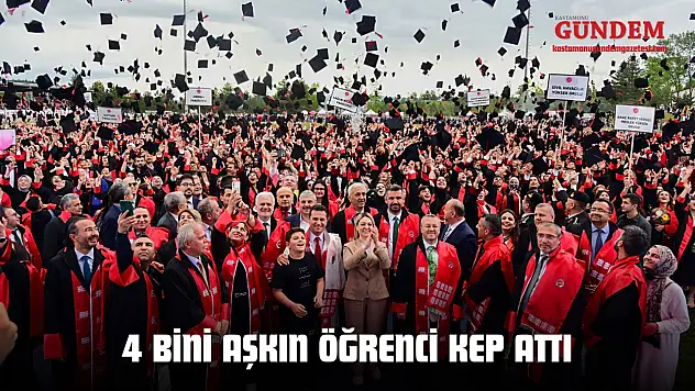 4 Bini Aşkın Öğrenci Kep Attı