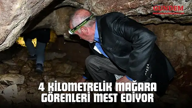 4 Kilometrelik Mağara Görenleri Mest Ediyor