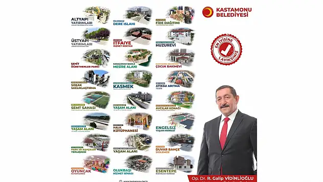 4 yıllık hizmet görseli paylaşıldı