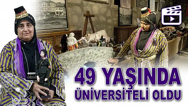 49 Yaşında Üniversiteli Oldu