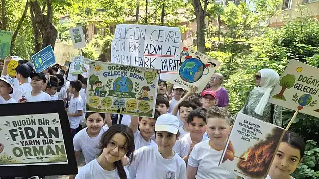 5 Haziran Dünya Çevre Günü kapsamında yürüyüş düzenlendi