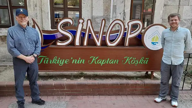 50 yıl önce görev yaptığı Sinop'u ziyaret etti