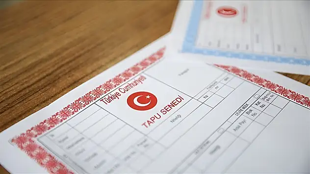 56 Milyondan Fazla Kişinin Adına Tapu Kaydı Bulunuyor