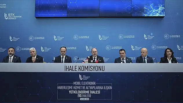 5G İhalesi İçin Teklifler Verildi