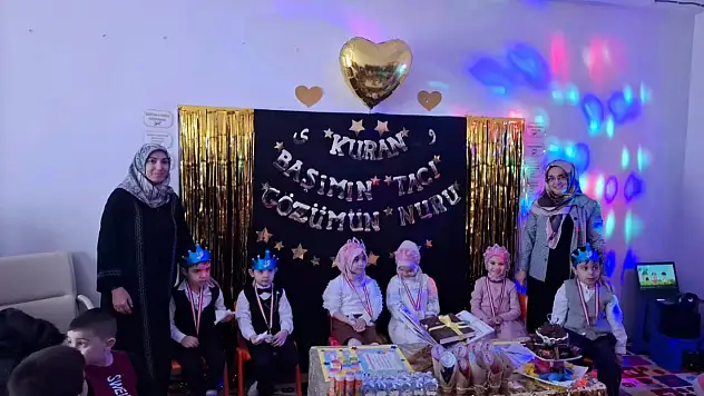 6 Çocuk Kur'an-ı Kerim Okumaya Başladı