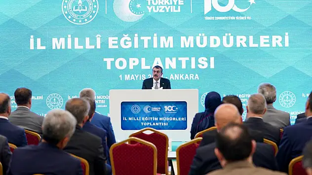 81 İl Milli Eğitim Müdürleriyle Toplantı