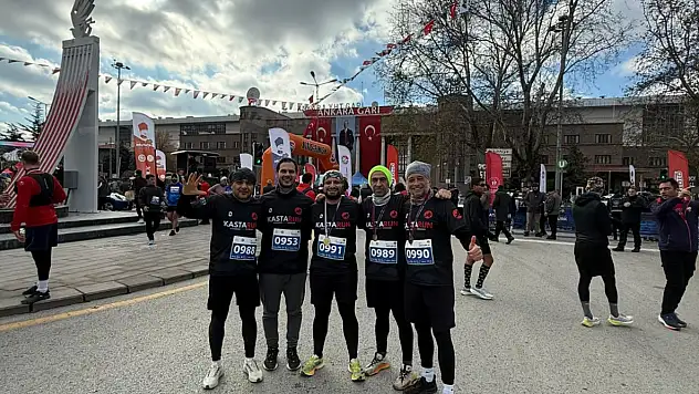 90. Büyük Atatürk Koşusu'nda Kastamonu'yu Temsil Ettiler