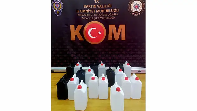 90 Litre Sahte Alkol Yakalandı