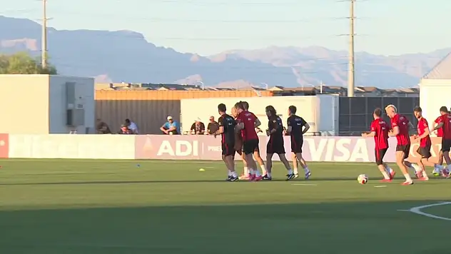 A Milli Futbol Takımı, ABD Maçının Hazırlıklarına Başladı