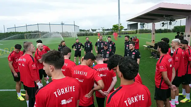 A Millî Takımı, ABD'deki İlk Antrenmanını Yaptı