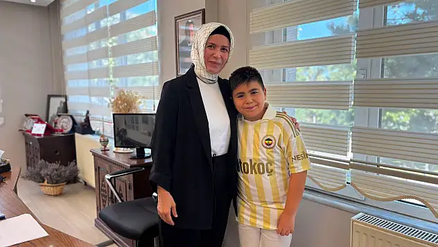 Abana Belediye Başkanı Seda Oyar'dan Minik Taraftara Anlamlı Jest