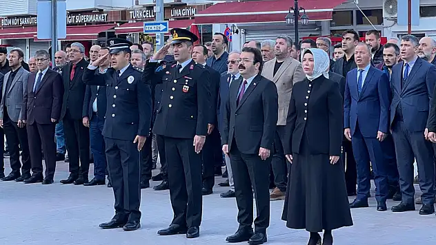 Abana'da 10 Kasım Töreni